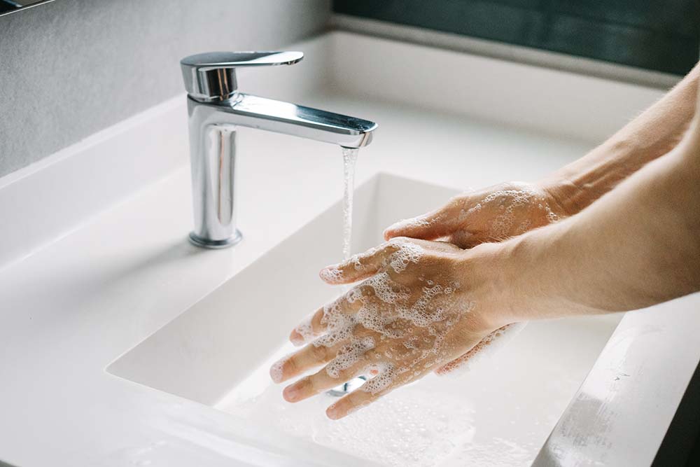 Tvätta händerna